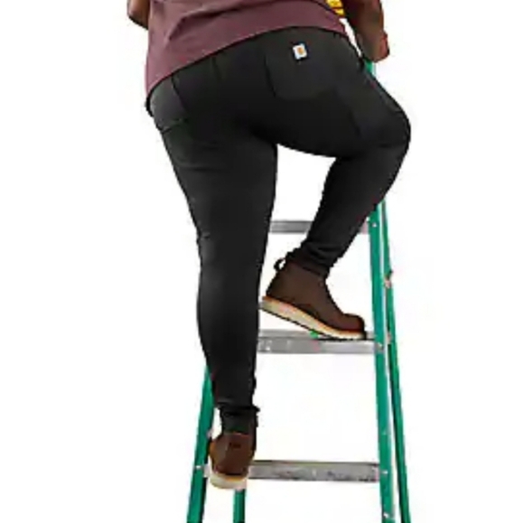 CARHARTT FORCE FITTED MIDWEIGHT UTILITY LEGGING IN BLACK 3X NWOT - Picture 3 of 10